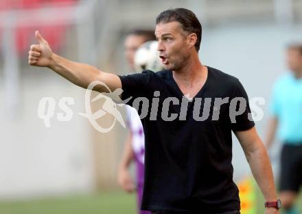 Fussball Regionalliga. SK Austria Klagenfurt gegen Allerheiligen. Trainer Gerhard Fellner (Klagenfurt). Klagenfurt, am 29.7.2016.
Foto: Kuess
---
pressefotos, pressefotografie, kuess, qs, qspictures, sport, bild, bilder, bilddatenbank