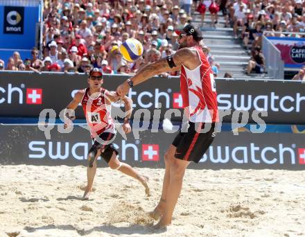 Beachvolleyball. Beach Volleyball Major Series.  Clemens DOPPLER, Alexander HORST (AUT). Klagenfurt, 29.7.2016.
Foto: Kuess
---
pressefotos, pressefotografie, kuess, qs, qspictures, sport, bild, bilder, bilddatenbank