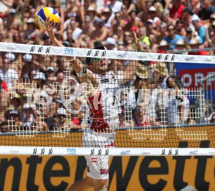 Beachvolleyball. Beach Volleyball Major Series.  Robin Valentin SEIDL,  (AUT). Klagenfurt, 29.7.2016.
Foto: Kuess
---
pressefotos, pressefotografie, kuess, qs, qspictures, sport, bild, bilder, bilddatenbank