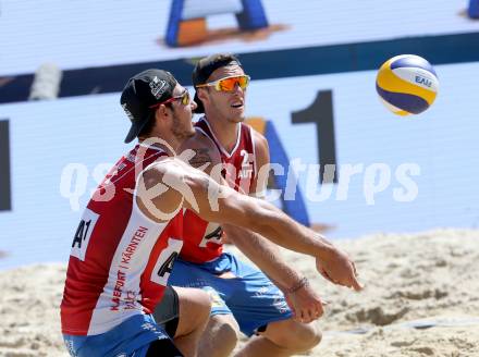 Beachvolleyball. Beach Volleyball Major Series. Martin ERMACORA, Moritz Bernd PRISTAUZ TELSNIGG (AUT). Klagenfurt, 29.7.2016.
Foto: Kuess
---
pressefotos, pressefotografie, kuess, qs, qspictures, sport, bild, bilder, bilddatenbank