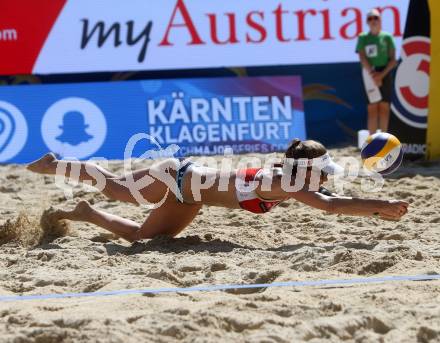 Beachvolleyball. Beach Volleyball Major Series. Nadine ZUMKEHR, (SUI). Klagenfurt, 30.7.2016.
Foto: Kuess

---
pressefotos, pressefotografie, kuess, qs, qspictures, sport, bild, bilder, bilddatenbank