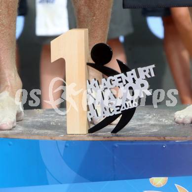 Beachvolleyball. Beach Volleyball Major Series.  Trophaee, Pokal. Klagenfurt, 31.7.2016.
Foto: Kuess
---
pressefotos, pressefotografie, kuess, qs, qspictures, sport, bild, bilder, bilddatenbank