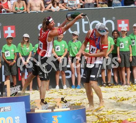 Beachvolleyball. Beach Volleyball Major Series.  Aleksandrs SAMOILOVS, Janis SMEDINS (LAT). Klagenfurt, 31.7.2016.
Foto: Kuess
---
pressefotos, pressefotografie, kuess, qs, qspictures, sport, bild, bilder, bilddatenbank