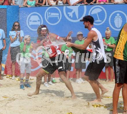 Beachvolleyball. Beach Volleyball Major Series.  Aleksandrs SAMOILOVS (LAT), Chaim SCHALK, (CAN). Klagenfurt, 31.7.2016.
Foto: Kuess
---
pressefotos, pressefotografie, kuess, qs, qspictures, sport, bild, bilder, bilddatenbank