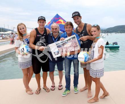 Beachvolleyball. Beach Volleyball Major Series.  Moritz Bernd PRISTAUZ-TELSNIGG, Peter Kleinmann, Hannes Jagerhofer, Martin ERMACORA,. Klagenfurt, 31.7.2016.
Foto: Kuess
---
pressefotos, pressefotografie, kuess, qs, qspictures, sport, bild, bilder, bilddatenbank