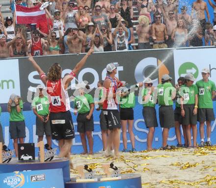 Beachvolleyball. Beach Volleyball Major Series.  Aleksandrs SAMOILOVS, Janis SMEDINS (LAT)). Klagenfurt, 31.7.2016.
Foto: Kuess
---
pressefotos, pressefotografie, kuess, qs, qspictures, sport, bild, bilder, bilddatenbank