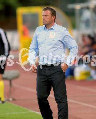 Fussball tipico Bundesliga. RZ Pellets WAC gegen SV Guntamatic Ried.  Trainer Christian Benbennek (Ried). Lavanttal Arena Wolfsberg, am 6.8.2016.
Foto: Kuess
---
pressefotos, pressefotografie, kuess, qs, qspictures, sport, bild, bilder, bilddatenbank