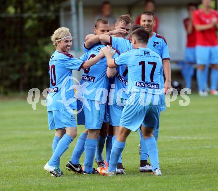 Fussball. Unterliga Ost. Sirnitz gegen Woelfnitz. Torjubel (Woelfnitz). Sirnitz, 30.7.2016.
Foto: Kuess
---
pressefotos, pressefotografie, kuess, qs, qspictures, sport, bild, bilder, bilddatenbank