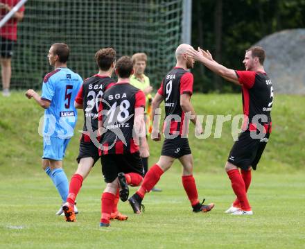 Fussball. Unterliga Ost. Sirnitz gegen Woelfnitz. Torjubel (Sirnitz). Sirnitz, 30.7.2016.
Foto: Kuess
---
pressefotos, pressefotografie, kuess, qs, qspictures, sport, bild, bilder, bilddatenbank