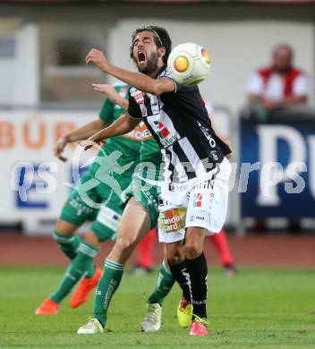 Fussball tipico Bundesliga. RZ Pellets WAC gegen SK Rapid Wien. Ynclan Pajares Jacobo Maria (WAC). Lavanttal Arena Wolfsberg, am 21.8.2016.
Foto: Kuess
---
pressefotos, pressefotografie, kuess, qs, qspictures, sport, bild, bilder, bilddatenbank