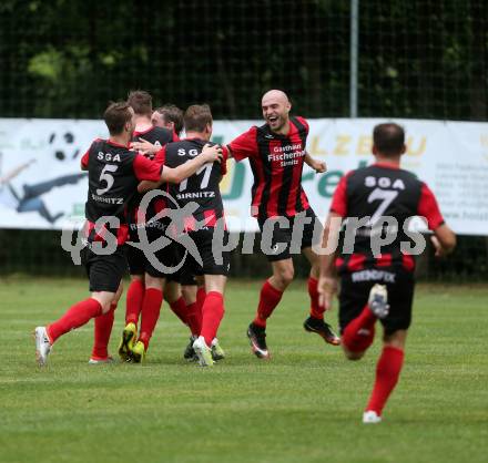 Fussball. Unterliga Ost. Sirnitz gegen Woelfnitz. Torjubel (Sirnitz). Sirnitz, 30.7.2016.
Foto: Kuess
---
pressefotos, pressefotografie, kuess, qs, qspictures, sport, bild, bilder, bilddatenbank