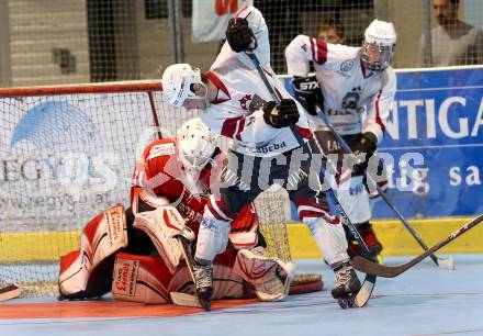 Inline-Hockey WM-Qualifikations-Turnier. Oesterreich gegen Lettland.  Patrick Machreich (Oesterreich). Steindorf, am 25.6.2016.
Foto: Kuess
---
pressefotos, pressefotografie, kuess, qs, qspictures, sport, bild, bilder, bilddatenbank