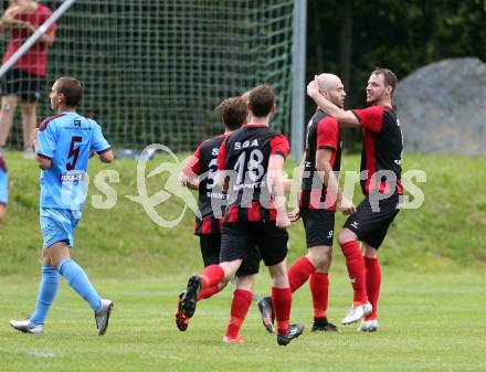 Fussball. Unterliga Ost. Sirnitz gegen Woelfnitz. Torjubel (Sirnitz). Sirnitz, 30.7.2016.
Foto: Kuess
---
pressefotos, pressefotografie, kuess, qs, qspictures, sport, bild, bilder, bilddatenbank