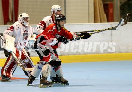 Inline-Hockey WM-Qualifikations-Turnier. Oesterreich gegen Lettland.  Georg Waldhauser (Oesterreich). Steindorf, am 25.6.2016.
Foto: Kuess
---
pressefotos, pressefotografie, kuess, qs, qspictures, sport, bild, bilder, bilddatenbank