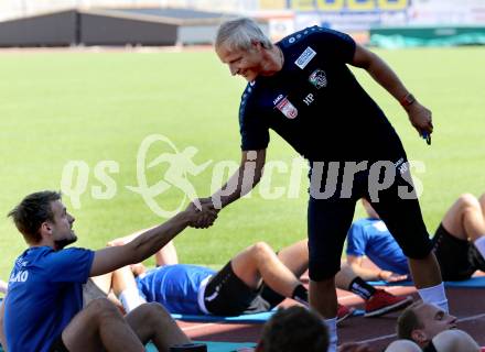 Fussball tipico Bundesliga. RZ Pellets WAC. Training. Philipp Prosenik, Heimo
Pfeifenberger . Lavanttal Arena Wolfsberg, am 4.7.2016.
Foto: Kuess
---
pressefotos, pressefotografie, kuess, qs, qspictures, sport, bild, bilder, bilddatenbank