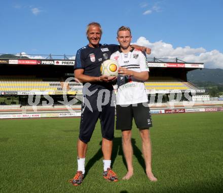 Fussball tipico Bundesliga. RZ Pellets WAC. Heimo Pfeifenberger, Christoph
Rabitsch. Lavanttal Arena Wolfsberg, am 4.7.2016.
Foto: Kuess
---
pressefotos, pressefotografie, kuess, qs, qspictures, sport, bild, bilder, bilddatenbank