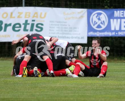 Fussball. Unterliga Ost. Sirnitz gegen Woelfnitz. torjubel  (Sirnitz). Sirnitz, 30.7.2016.
Foto: Kuess
---
pressefotos, pressefotografie, kuess, qs, qspictures, sport, bild, bilder, bilddatenbank