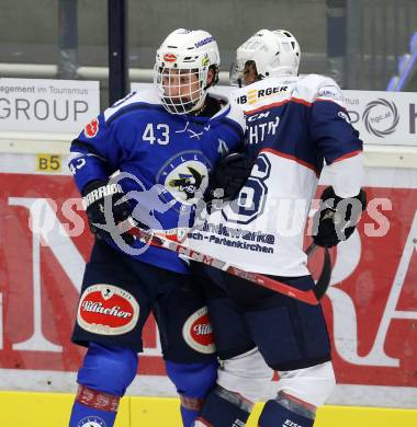 Eishockey Testspiel. VSV gegen Riessersee.  Julian Pusnik (VSV). Villach, 26.8.2016.
Foto: Kuess
---
pressefotos, pressefotografie, kuess, qs, qspictures, sport, bild, bilder, bilddatenbank