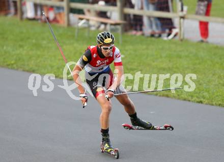 FIS Summer Grand Prix Nordic Combined. Nordische Kombination. Mario Seidl  (AUT). Villacher Alpenarena, am 31.8.2016.
Foto: Kuess
---
pressefotos, pressefotografie, kuess, qs, qspictures, sport, bild, bilder, bilddatenbank