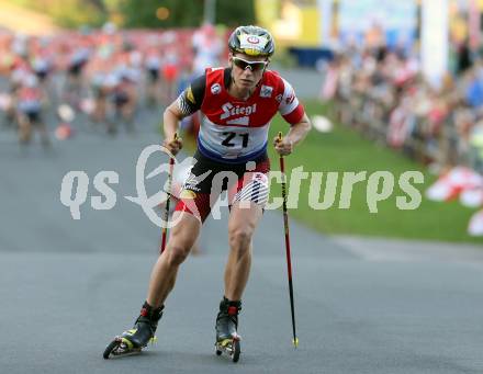 FIS Summer Grand Prix Nordic Combined. Nordische Kombination. Martin Fritz  (AUT). Villacher Alpenarena, am 31.8.2016.
Foto: Kuess
---
pressefotos, pressefotografie, kuess, qs, qspictures, sport, bild, bilder, bilddatenbank