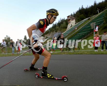 FIS Summer Grand Prix Nordic Combined. Nordische Kombination. Mario Seidl  (AUT). Villacher Alpenarena, am 31.8.2016.
Foto: Kuess
---
pressefotos, pressefotografie, kuess, qs, qspictures, sport, bild, bilder, bilddatenbank