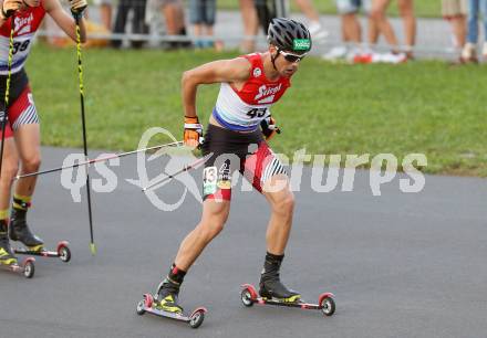 FIS Summer Grand Prix Nordic Combined. Nordische Kombination. Philipp Orter  (AUT). Villacher Alpenarena, am 31.8.2016.
Foto: Kuess
---
pressefotos, pressefotografie, kuess, qs, qspictures, sport, bild, bilder, bilddatenbank