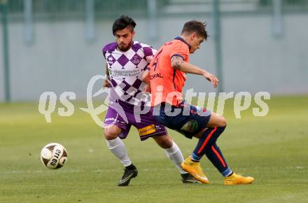 Fussball Regionalliga. SK Austria Klagenfurt gegen Deutschlandsberg.  Burak Yilmaz,  (Klagenfurt),  Claudio Lipp (Deutschlandsberg). Klagenfurt, am 2.9.2016.
Foto: Kuess
---
pressefotos, pressefotografie, kuess, qs, qspictures, sport, bild, bilder, bilddatenbank