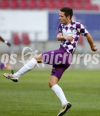 Fussball Regionalliga. SK Austria Klagenfurt gegen Deutschlandsberg.  Julian Salentinig (Klagenfurt). Klagenfurt, am 2.9.2016.
Foto: Kuess
---
pressefotos, pressefotografie, kuess, qs, qspictures, sport, bild, bilder, bilddatenbank