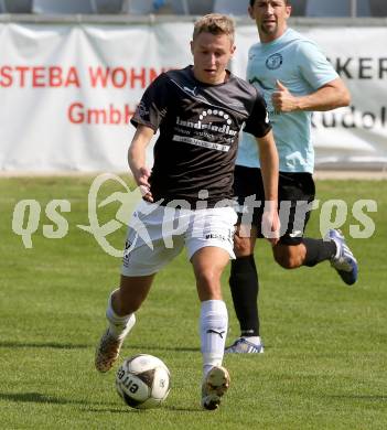 Fussball Kaerntner Liga. Annabichler SV gegen Gmuend. Thomas Klingbacher (Gmuend). Annabichl, am 4.9.2016.
Foto: Kuess
---
pressefotos, pressefotografie, kuess, qs, qspictures, sport, bild, bilder, bilddatenbank