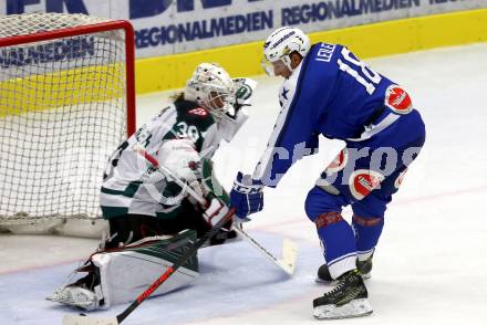 Eishockey testspiel. VSV gegen Starbulls Rosenheim. Valentin Leiler, (VSV), Lukas Steinhauer (Rosenheim). Villach, am 9.9.2016.
Foto: Kuess
---
pressefotos, pressefotografie, kuess, qs, qspictures, sport, bild, bilder, bilddatenbank