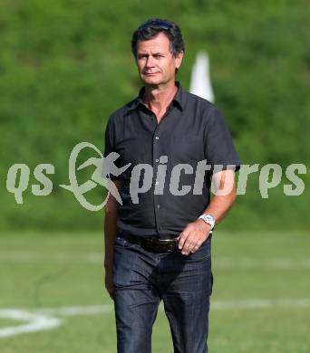 Fussball Kaerntner Liga. Maria Saal gegen Rapid Lienz. Trainer Klaus Thuller (Maria Saal). Maria Saal, am 10.9.2016.
Foto: Kuess
---
pressefotos, pressefotografie, kuess, qs, qspictures, sport, bild, bilder, bilddatenbank