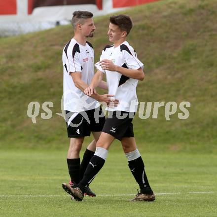 Fussball 1. KLasse A. Gmuend 1b gegen Defreggental. Torjubel Marko Persterer, (Gmuend). Gmuend, am 11.9.2016.
Foto: Kuess
---
pressefotos, pressefotografie, kuess, qs, qspictures, sport, bild, bilder, bilddatenbank