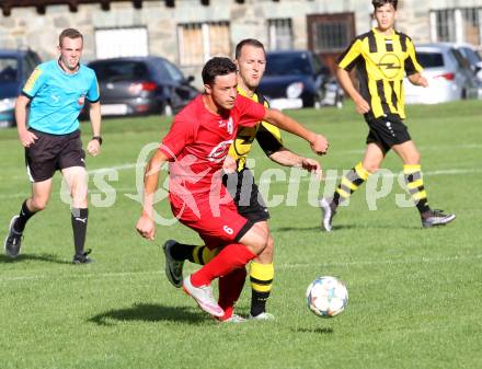 Fussball. 1. Klasse C. HSV gegen Glanegg. Daniel Moser (HSV), Fabian Stippernitz (Glanegg). Klagenfurt Lendorf, 17.9.2016,
Foto: Kuess
---
pressefotos, pressefotografie, kuess, qs, qspictures, sport, bild, bilder, bilddatenbank