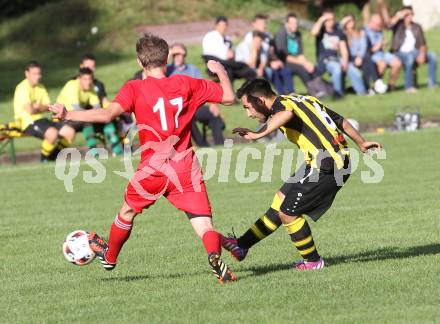 Fussball. 1. Klasse C. HSV gegen Glanegg. Fatih Tenekeci (HSV), David Obersteiner (Glanegg). Klagenfurt Lendorf, 17.9.2016,
Foto: Kuess
---
pressefotos, pressefotografie, kuess, qs, qspictures, sport, bild, bilder, bilddatenbank