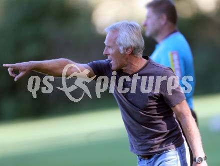 Fussball. 1. Klasse C. Ebental gegen SG KSK-Woerthersee/ATUS Poertschach. Trainer  Werner Oberrisser (Ebental). Ebental, 25.9.2016.
Foto: Kuess
---
pressefotos, pressefotografie, kuess, qs, qspictures, sport, bild, bilder, bilddatenbank