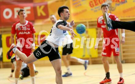 Handball HLA. SC Ferlach gegen HC Hard. Fabian Fuerstler (Ferlach). Ferlach, am 27.9.2016.
Foto: Kuess
---
pressefotos, pressefotografie, kuess, qs, qspictures, sport, bild, bilder, bilddatenbank