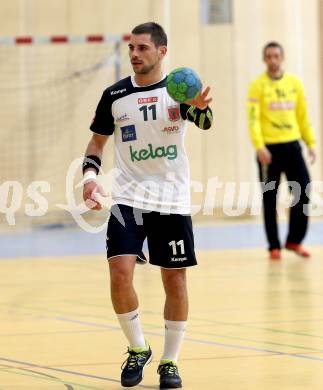 Handball HLA. SC Ferlach gegen HC Hard. Nemanja Malovic (Ferlach). Ferlach, am 27.9.2016.
Foto: Kuess
---
pressefotos, pressefotografie, kuess, qs, qspictures, sport, bild, bilder, bilddatenbank