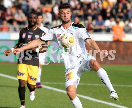 Fussball Bundesliga. RZ Pellets WAC gegen  Altach. Philipp Prosenik (WAC). Wolfsberg, am 1.10.2016.
Foto: Kuess
---
pressefotos, pressefotografie, kuess, qs, qspictures, sport, bild, bilder, bilddatenbank