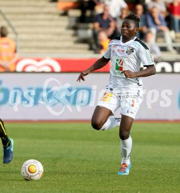 Fussball Bundesliga. RZ Pellets WAC gegen  Altach. Zakaria Sanogo (WAC). Wolfsberg, am 1.10.2016.
Foto: Kuess
---
pressefotos, pressefotografie, kuess, qs, qspictures, sport, bild, bilder, bilddatenbank