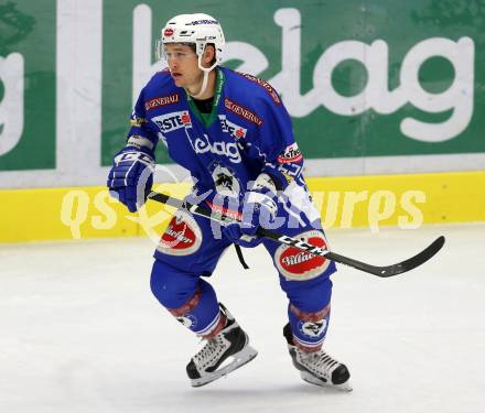 EBEL. Eishockey Bundesliga.  VSV gegen Dornbirner Eishockey Club. Kevin Wehrs (VSV). Villach, am 2.10.2016.
Foto: Kuess 
---
pressefotos, pressefotografie, kuess, qs, qspictures, sport, bild, bilder, bilddatenbank