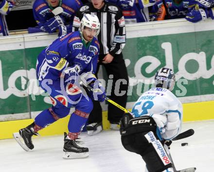 EBEL. Eishockey Bundesliga.  VSV gegen EHC Liwest Black Wings Linz. Miha Verlic (VSV). Villach, am 4.10.2016.
Foto: Kuess 
---
pressefotos, pressefotografie, kuess, qs, qspictures, sport, bild, bilder, bilddatenbank