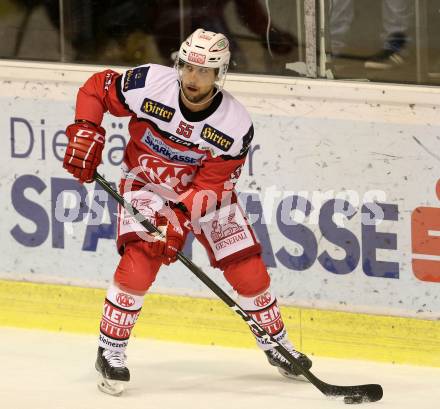 EBEL. Eishockey Bundesliga. KAC gegen 	UPC Vienna Capitals. Mitja Robar (KAC). Klagenfurt, am 6.10.2016.
Foto: Kuess

---
pressefotos, pressefotografie, kuess, qs, qspictures, sport, bild, bilder, bilddatenbank