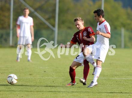 Fussball. Unterliga West. Ludmannsdorf gegen St. Jakob/Ros. Julian Hobel (Ludmannsdorf), Marco Koller (St. Jakob). Ludmannsdorf, 9.10.2016.
Foto: Kuess
---
pressefotos, pressefotografie, kuess, qs, qspictures, sport, bild, bilder, bilddatenbank