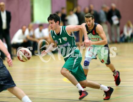 Basketball 2. Bundesliga. GD 1. Runde. Villach Raiders gegen KOS Celovec.  Peter Papic (KOS). Villach, am 9.10.2016.
Foto: Kuess
---
pressefotos, pressefotografie, kuess, qs, qspictures, sport, bild, bilder, bilddatenbank