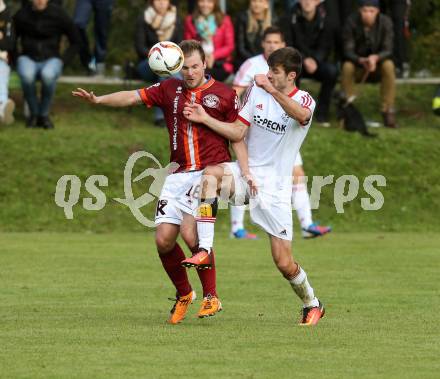 Fussball. Unterliga West. Ludmannsdorf gegen St. Jakob/Ros. Jernej Smukavec (Ludmannsdorf), Petar Stojnic (St. Jakob). Ludmannsdorf, 9.10.2016.
Foto: Kuess
---
pressefotos, pressefotografie, kuess, qs, qspictures, sport, bild, bilder, bilddatenbank