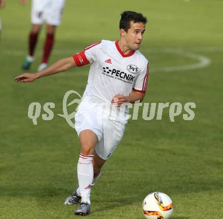 Fussball. Unterliga West. Ludmannsdorf gegen St. Jakob/Ros. Marco Koller  (St. Jakob). Ludmannsdorf, 9.10.2016.
Foto: Kuess
---
pressefotos, pressefotografie, kuess, qs, qspictures, sport, bild, bilder, bilddatenbank