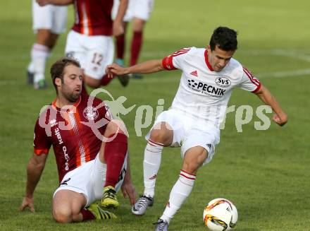 Fussball. Unterliga West. Ludmannsdorf gegen St. Jakob/Ros. Stefan Kalt (Ludmannsdorf), Marco Koller (St. Jakob). Ludmannsdorf, 9.10.2016.
Foto: Kuess
---
pressefotos, pressefotografie, kuess, qs, qspictures, sport, bild, bilder, bilddatenbank