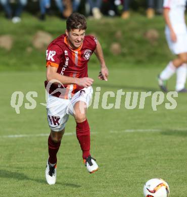 Fussball. Unterliga West. Ludmannsdorf gegen St. Jakob/Ros. Marcel Quantschnig (Ludmannsdorf). Ludmannsdorf, 9.10.2016.
Foto: Kuess
---
pressefotos, pressefotografie, kuess, qs, qspictures, sport, bild, bilder, bilddatenbank