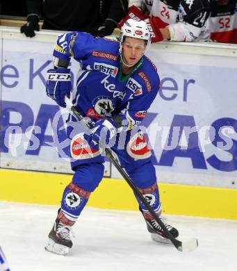 EBEL. Eishockey Bundesliga.  VSV gegen HC TWK Innsbruck Die Haie. Corey Locke (VSV). Villach, am 14.10.2016.
Foto: Kuess 
---
pressefotos, pressefotografie, kuess, qs, qspictures, sport, bild, bilder, bilddatenbank