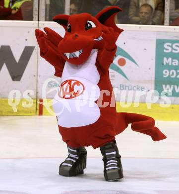 EBEL. Eishockey Bundesliga. KAC gegen VSV. Maskottchen Lindi (KAC). Klagenfurt, am 16.10.2016.
Foto: Kuess

---
pressefotos, pressefotografie, kuess, qs, qspictures, sport, bild, bilder, bilddatenbank